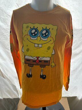 Nickelodeon SpongeBob SquarePants 2019 Men's LS Shirt Size Medium  Patrick Star